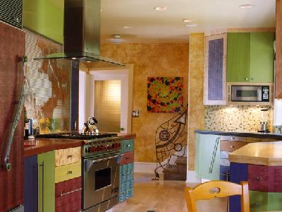 Muebles a Media -Color en tus Muebles de cocina a medida  (Mod 4)